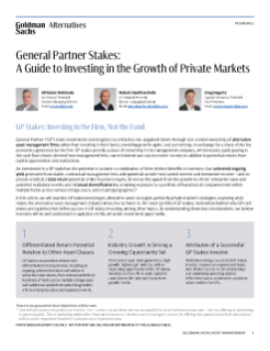 general partner stakes