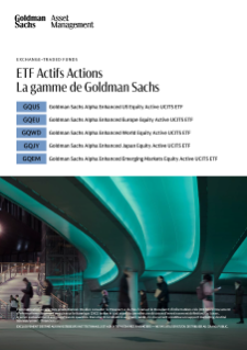 brochure etf actifs « alpha enhanced » de goldman sachs