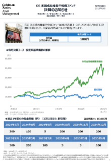 決算のお知らせ