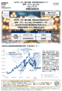 決算のお知らせ