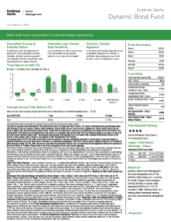 a flexible approach to fixed income investing: goldman sachs dynamic bond fund