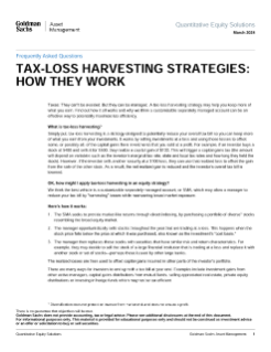 faq tax loss harvesting strategies