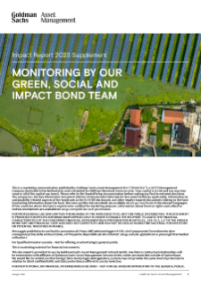 green, social and impact bond engagement report