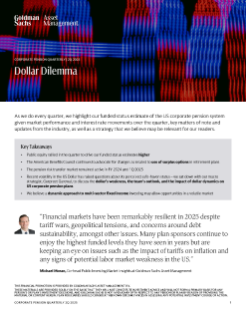 corporate pension quarterly 2q 2025: dollar dilemma