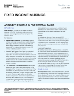 global fixed income weekly: musings