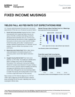 global fixed income weekly: musings
