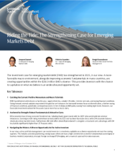 riding the tide: the strengthening case for emerging markets debt 