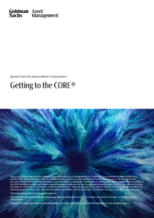 quantitative investment strategies: getting to the core®