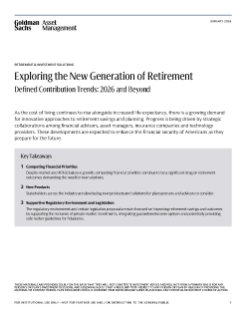 exploring the new generation of retirement