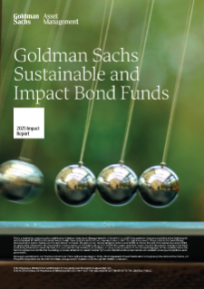goldman sachs sustainable and impact bond funds 2025 impact report