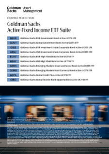goldman sachs fixed income etf suite