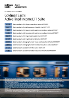 goldman sachs fixed income etf suite