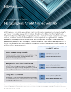 etf solutions for today’s market: managing risk amidst market volatility