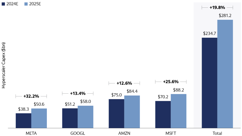 AI capex expectation