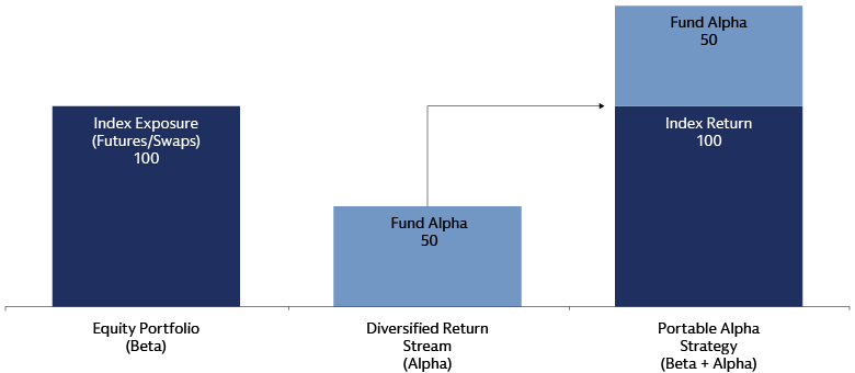 Illustration of a Portable Alpha Construct Illustration of a Portable Alpha Construct