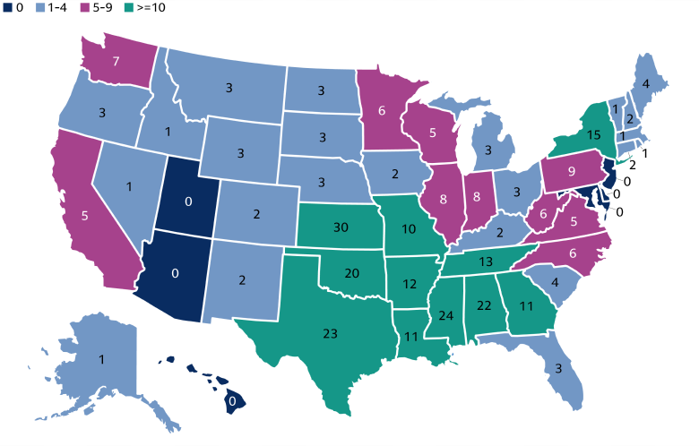 Rural US hospitals at immediate risk of closing Rural US hospitals at immediate risk of closing