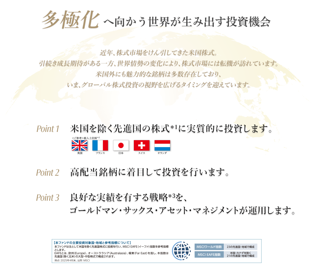 多極化へ向かう世界が生み出す投資機会 多極化へ向かう世界が生み出す投資機会